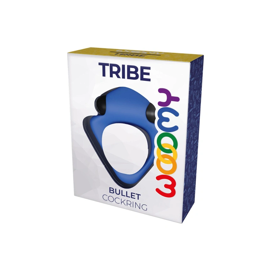 Эрекционное виброкольцо Wooomy Tribe фото 2