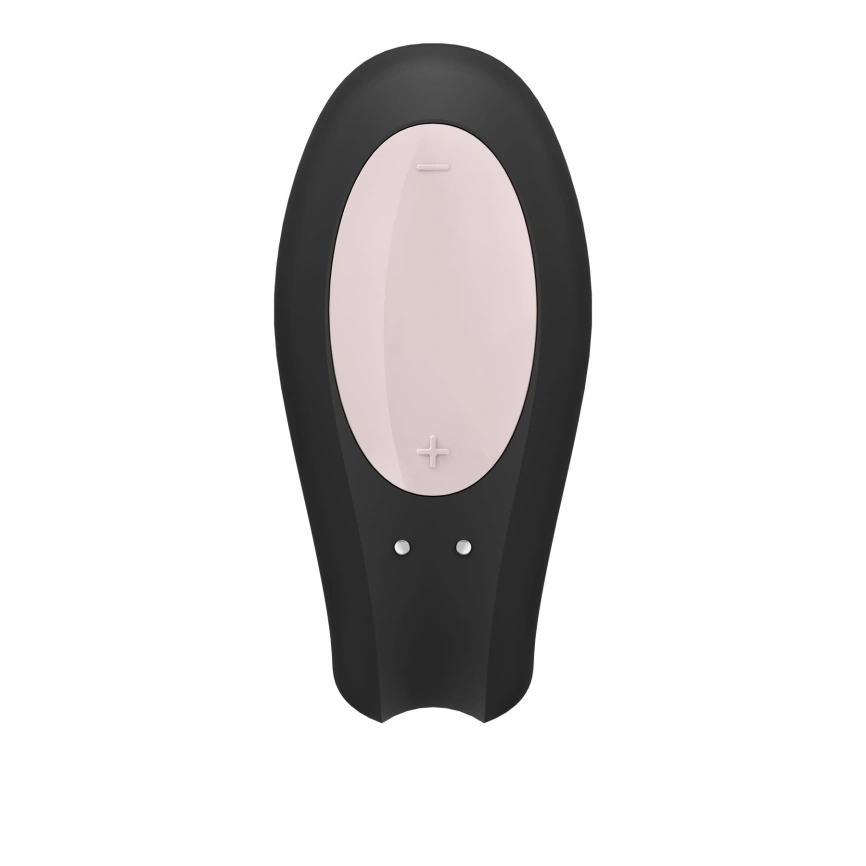 Смарт-вибратор для пар Satisfyer Double Joy Black с широким клиторальным стимулятором фото 3