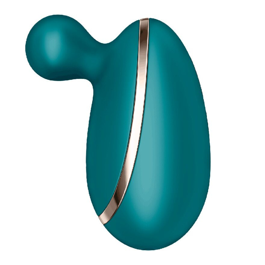 Вібратор для зовнішньої стимуляції Satisfyer Spot On 1 Green, гнучкий відросток фото 2