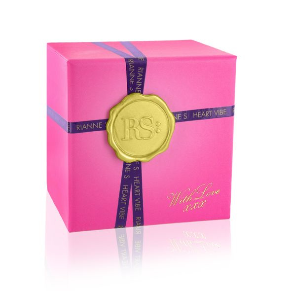 Вібратор-сердечко Rianne S: Heart Vibe Rose, 10 режимів, медичний силікон, подарункове паковання фото 3