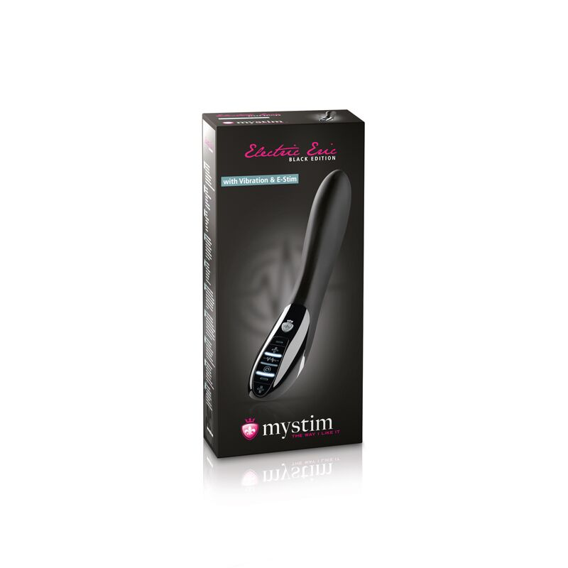 Вібратор з електростимуляцією Mystim Electric Eric eStim Black, міостимулятор фото 20