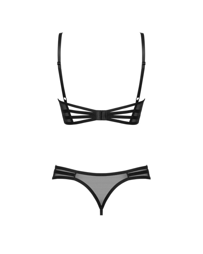 Комплект Obsessive Roxelia 2-pcs crotchless set XS/S фото 4