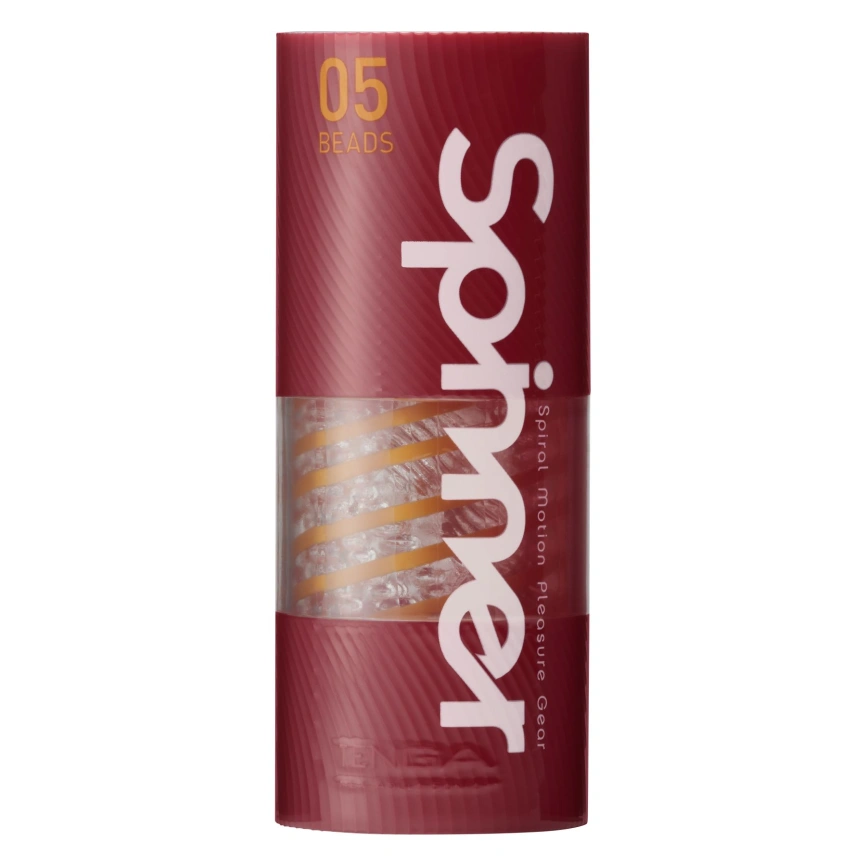 Мастурбатор Tenga Spinner 05 Beads с упругой стимулирующей спиралью внутри фото 5