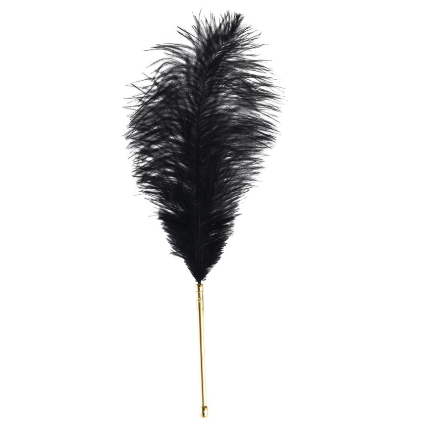Лоскітка LOCKINK SEVANDA Natural Peacock Flirting Feather Tickler, пір’я павича та страуса фото 3