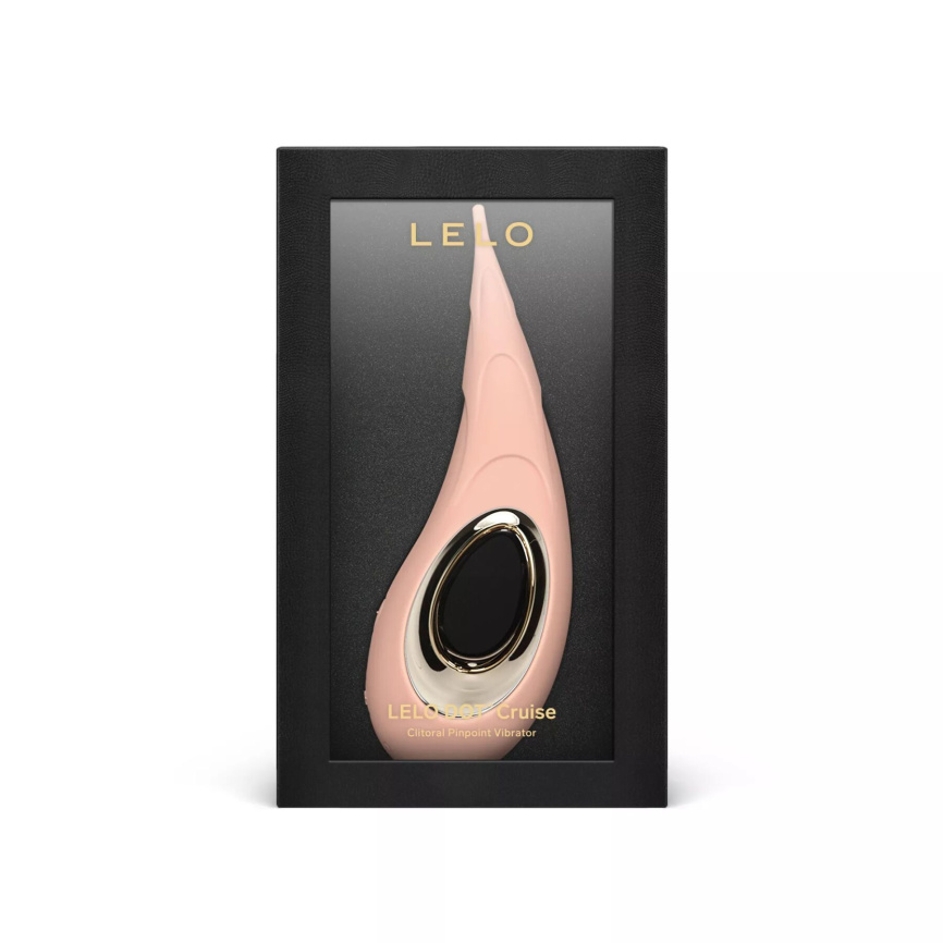 Кліторальний вібратор LELO DOT Cruise Peach Please, точкова стимуляція, технологія Infinite Loop фото 5