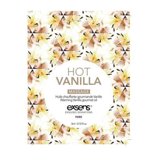 Пробник масажної олії EXSENS Hot Vanilla 3мл фото 1