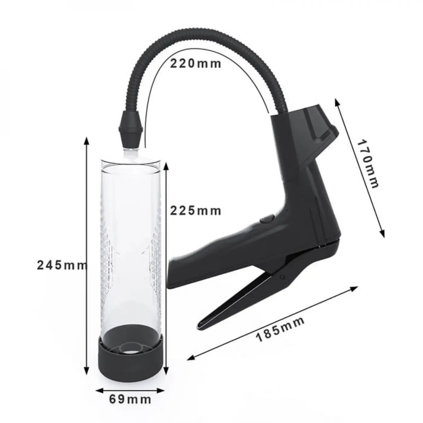 Вакуумна помпа Men Powerup MEN Air Gun Penis Pump фото 3