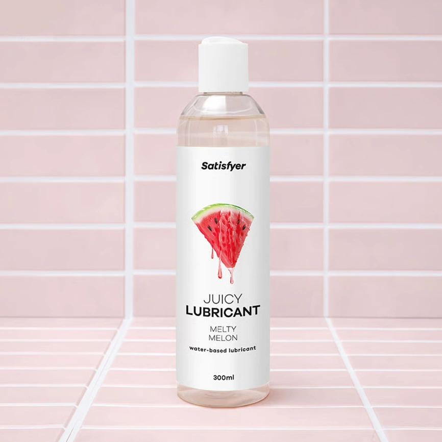Лубрикант на водной основе Satisfyer Juicy Lubricant Melty Melon 300 мл (мятая упаковка!!!) фото 9