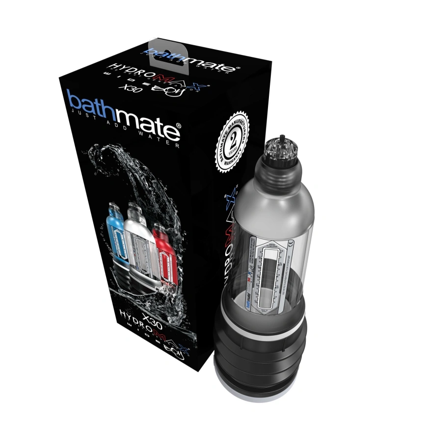 Гидропомпа Bathmate Hydromax 7 WideBoyClear, для члена длиной от 12,5 до 18 см, диаметр до 5,5 см фото 5