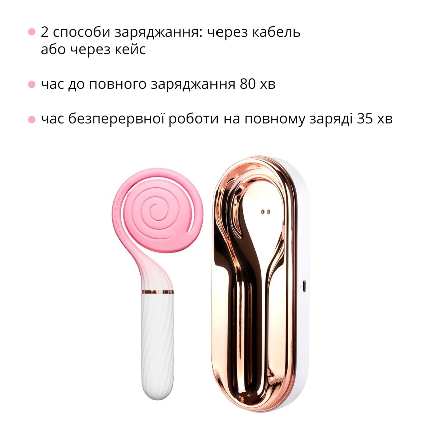 Пульсатор с вакуумной стимуляцией Otouch LOLLIPOP Pink фото 24