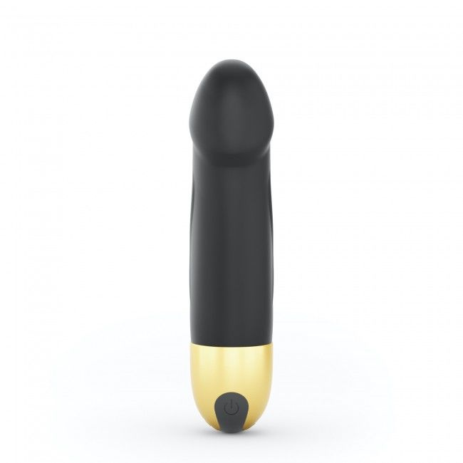 Вібратор Dorcel Real Vibration S Gold 2.0, діаметр 3,7см, перезаряджуваний, для точки G фото 3