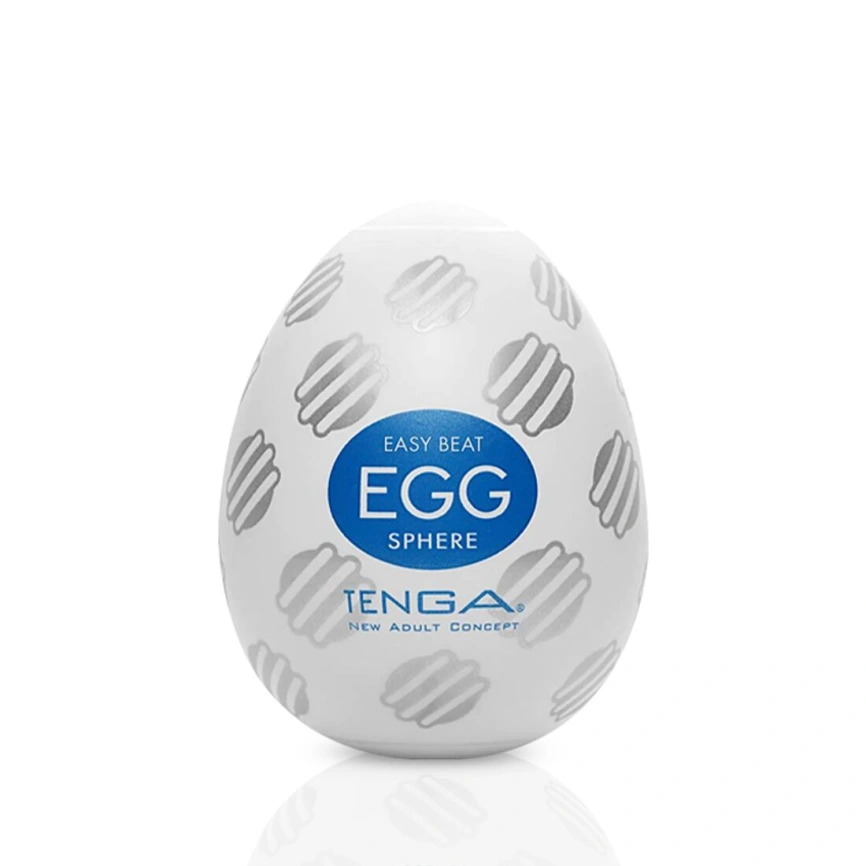 Мастурбатор-яйцо Tenga Egg Sphere с многоуровневым рельефом фото 4