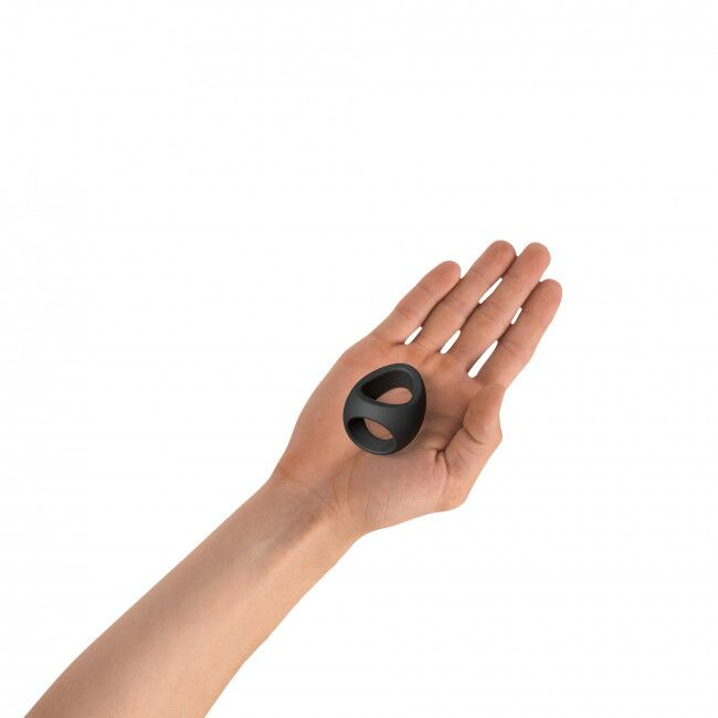 Ерекційне кільце подвійне Love To Love FLUX RING - BLACK ONYX фото 5