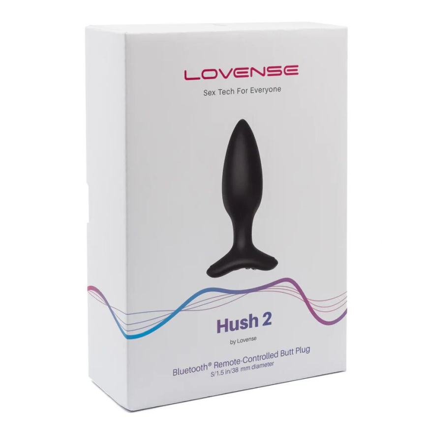 Анальна смарт-вібропробка Lovense Hush 2, розмір S фото 4