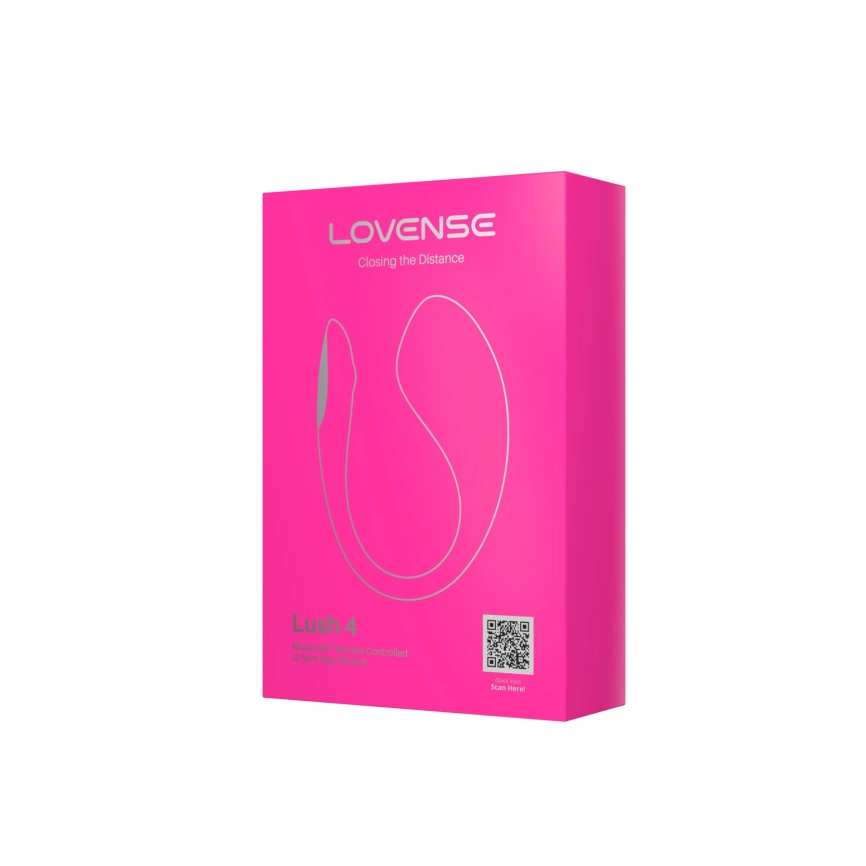 Смарт-виброяйцо Lovense Lush 4, очень мощное, быстрая зарядка, LED-подсветка фото 5