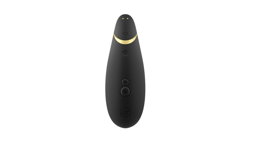Вакуумний кліторальний стимулятор Womanizer Premium 2 - Black, функції Autopilot та Smart Silence фото 5