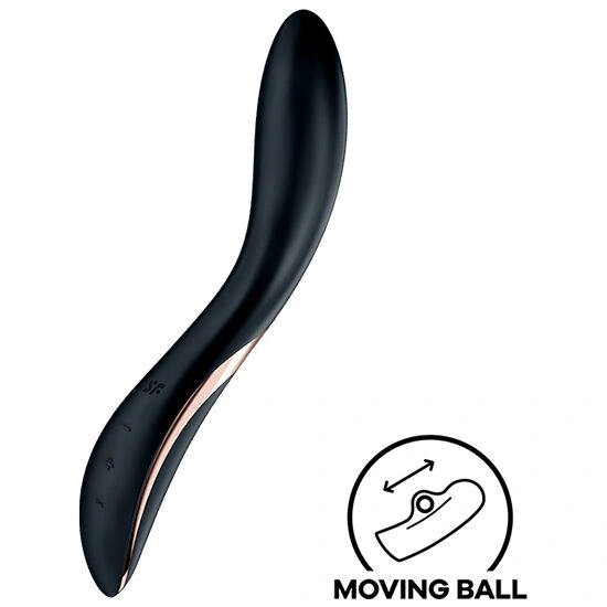 Вибратор с жемчужной стимуляцией точки G Satisfyer Rrrolling Explosion Black фото 1