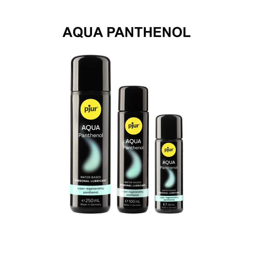 Лубрикант на водній основі pjur Aqua Panthenol 250 мл з пантенолом, догляд та зволоження фото 6