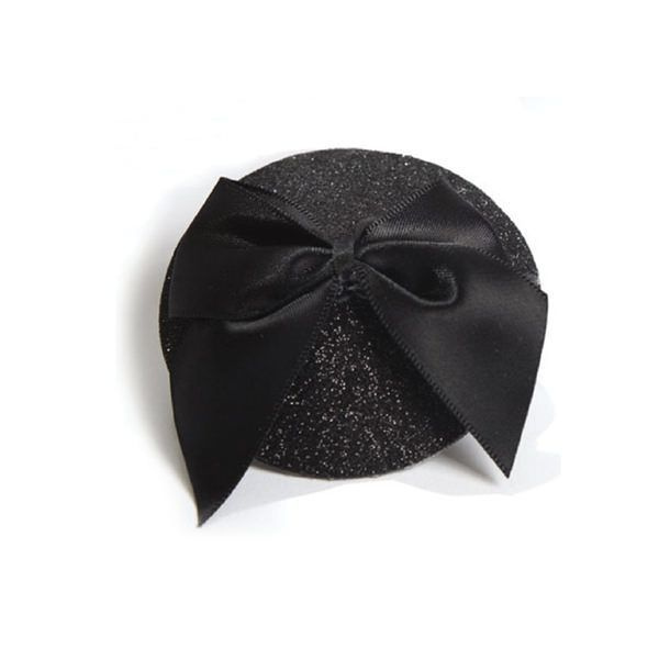Пестіс Bijoux Indiscrets Burlesque pasties GLITTER and BOW фото 1