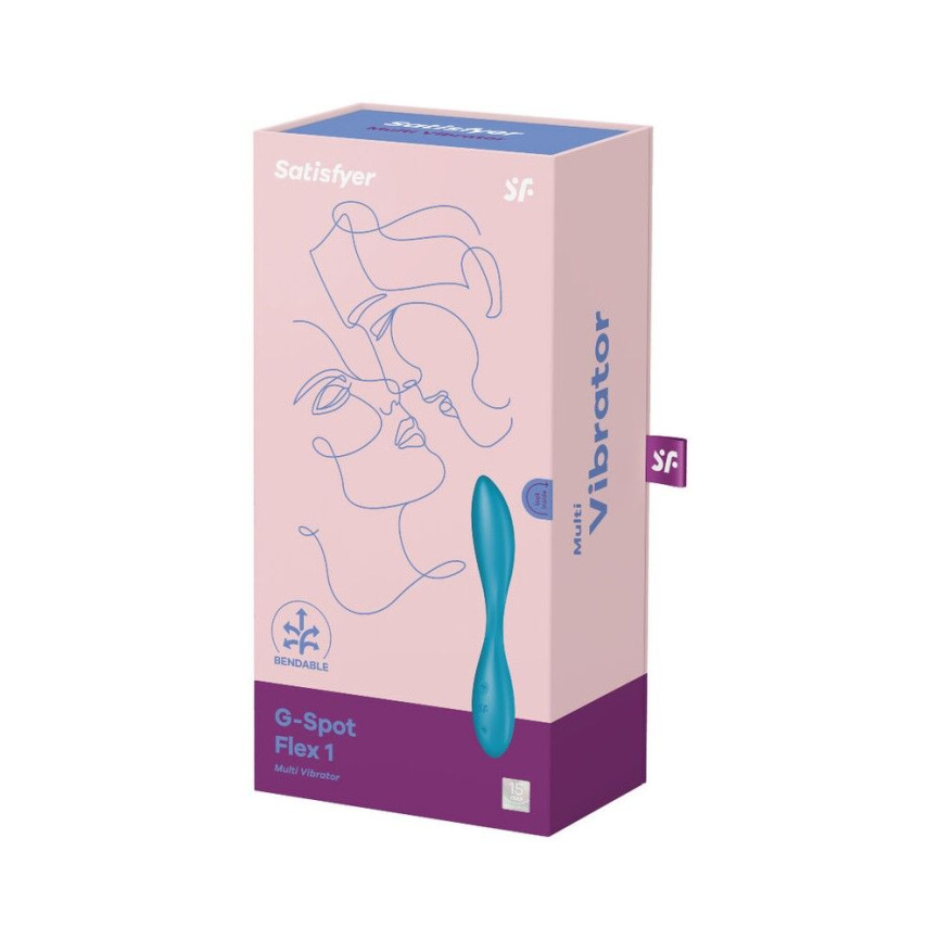 Універсальний вібратор Satisfyer G-Spot Flex 1, гнучкий стовбур із фіксацією положення фото 4