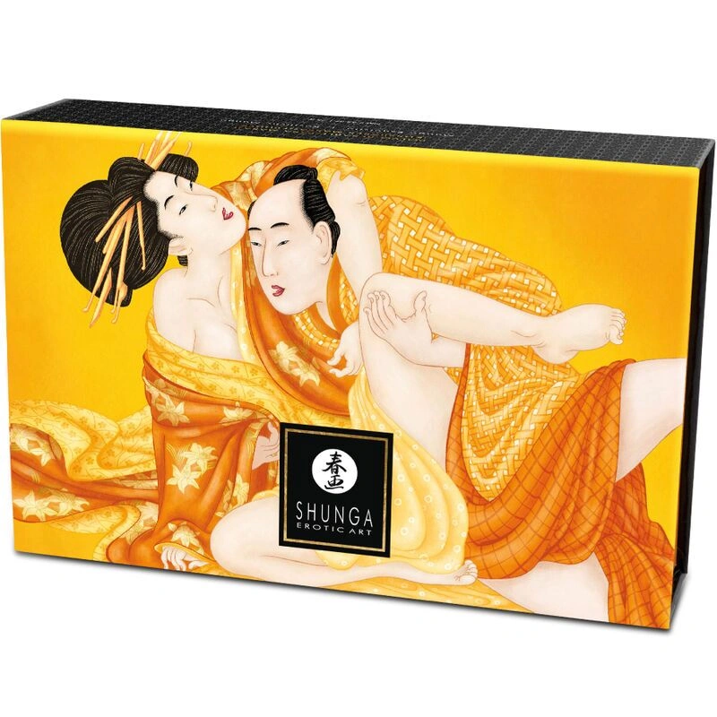 Вкусная пудра для оральных ласк Shunga Body Powder Luscious Mango, 75 г, аромат манго фото 4