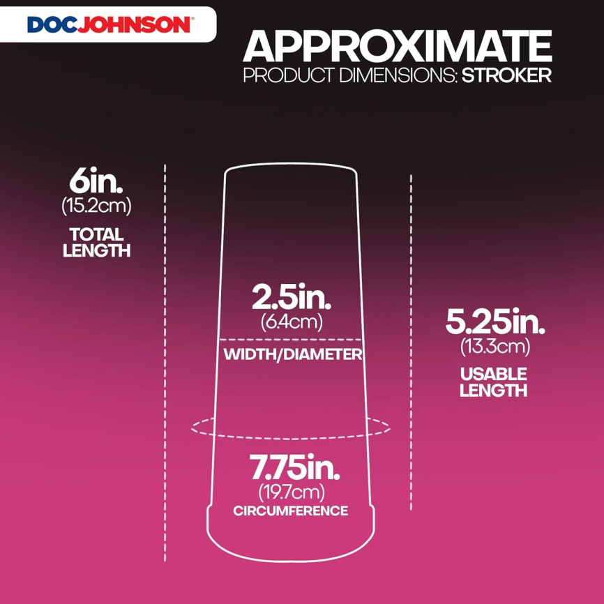 Мастурбатор Doc Johnson Zoey Luna фото 8