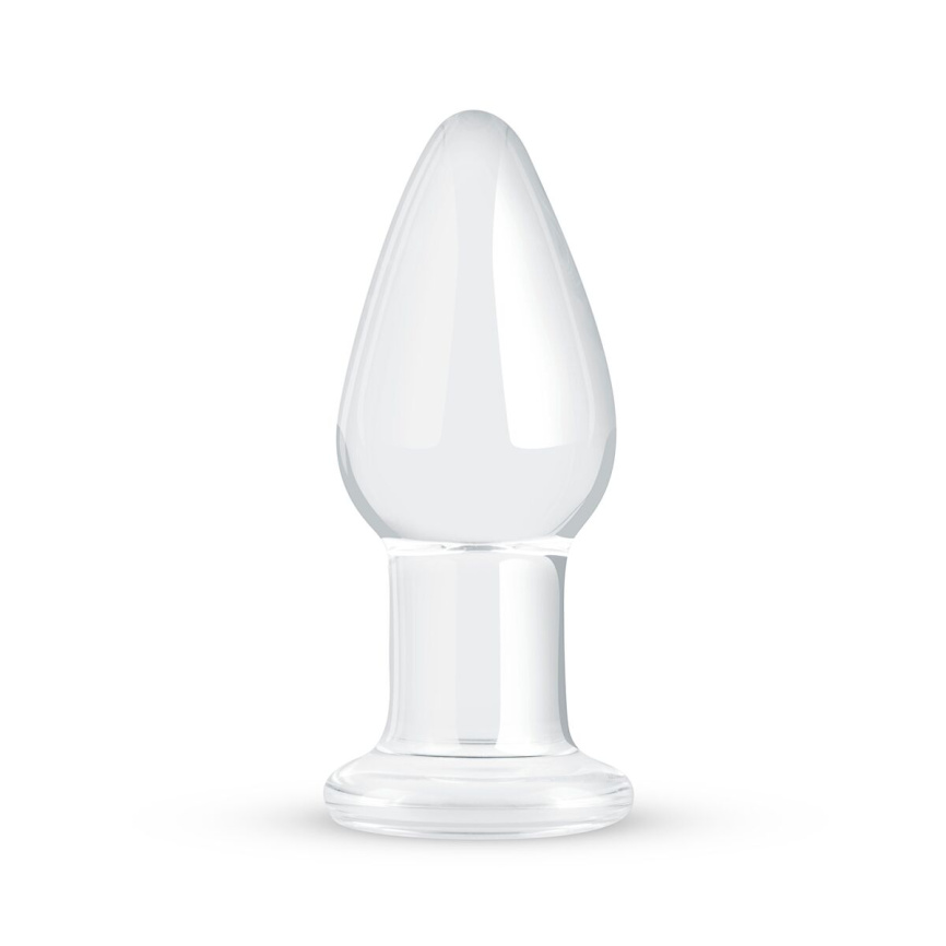 Скляна анальна пробка Gildo Glass Buttplug No. 24 фото 1