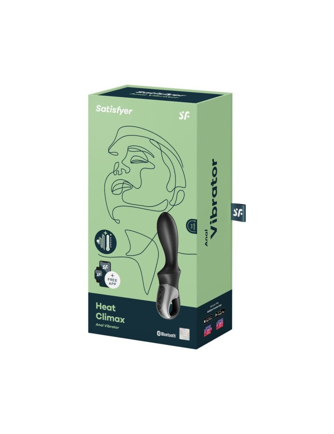 Смарт-вібратор для простати Satisfyer Heat Climax, підігрів до 40° фото 4