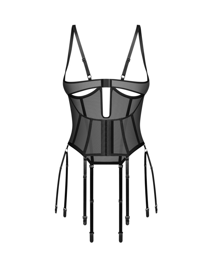 Корсет Obsessive Euphori corset 2XL/3XL фото 7