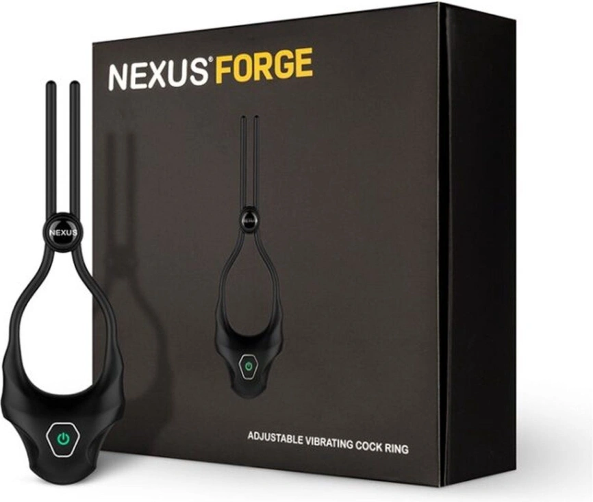 Эрекционное виброкольцо-лассо Nexus FORGE Vibrating, 6 режимов фото 9