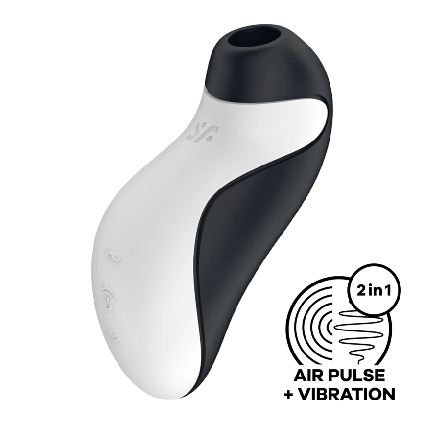 Вакуумный стимулятор с вибрацией Satisfyer Orca фото 1