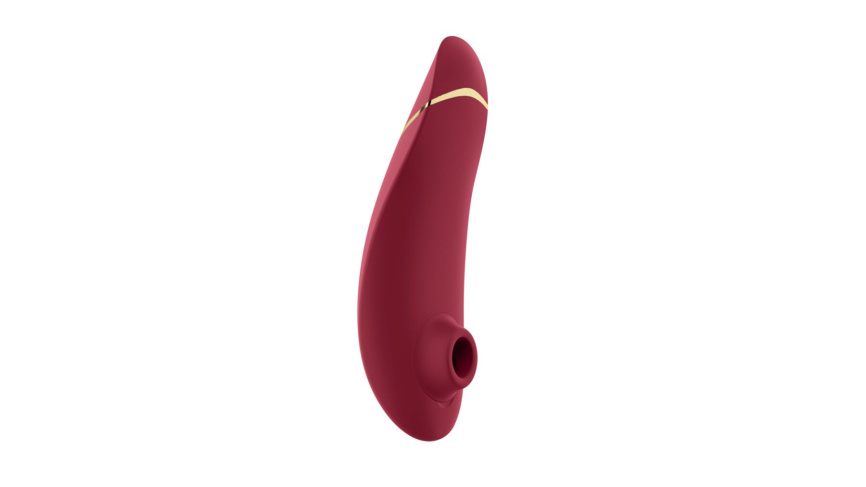 Вакуумний кліторальний стимулятор Womanizer Premium 2 - Bordeaux, функції Autopilot та Smart Silence фото 1