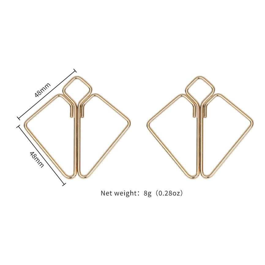 Затискачі для сосків LOCKINK Minimalism Nipple Clamps, золотисті фото 8