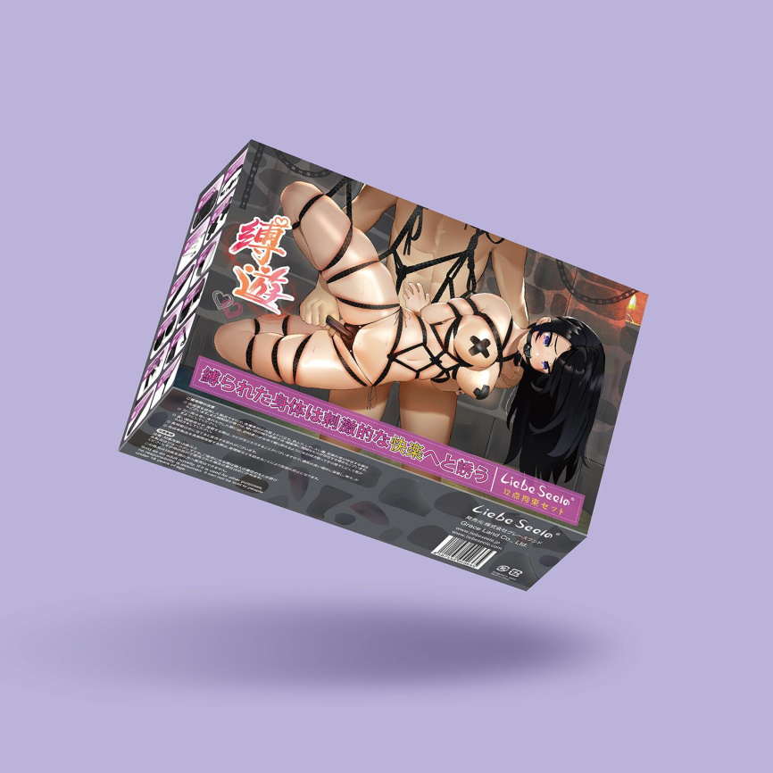 БДСМ-набір Liebe Seele Bound You 12pcs set, 12 предметів, у комплекті віброкуля і мереживні стрінги фото 15