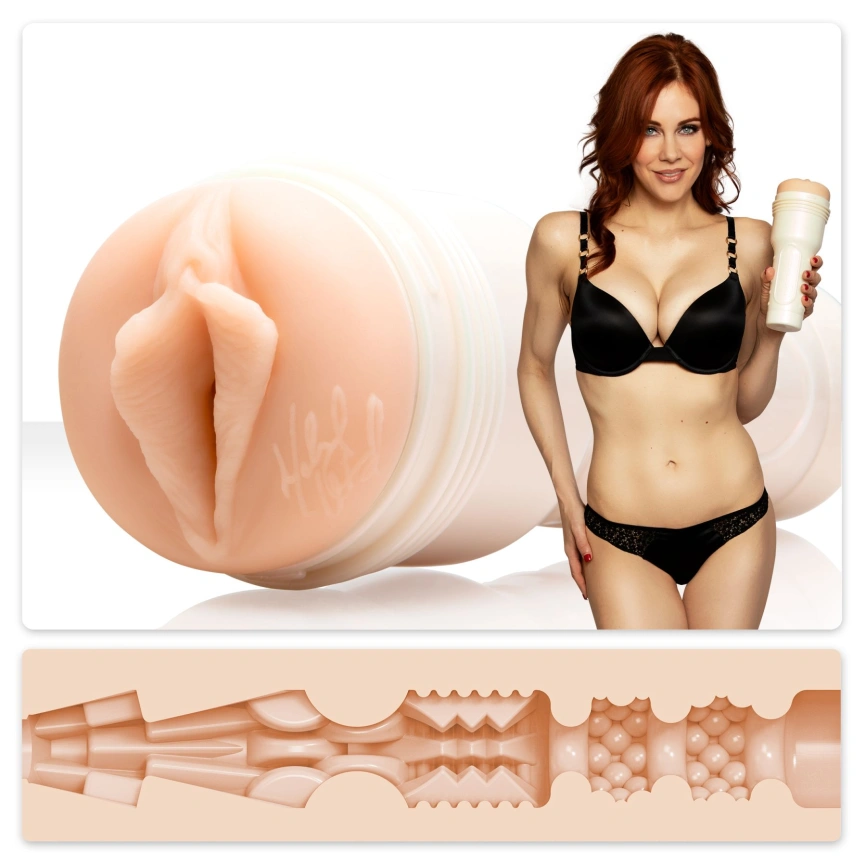 Мастурбатор Fleshlight Girls: Maitland Ward - Toy Meets World, со слепка вагины, очень нежный фото 1
