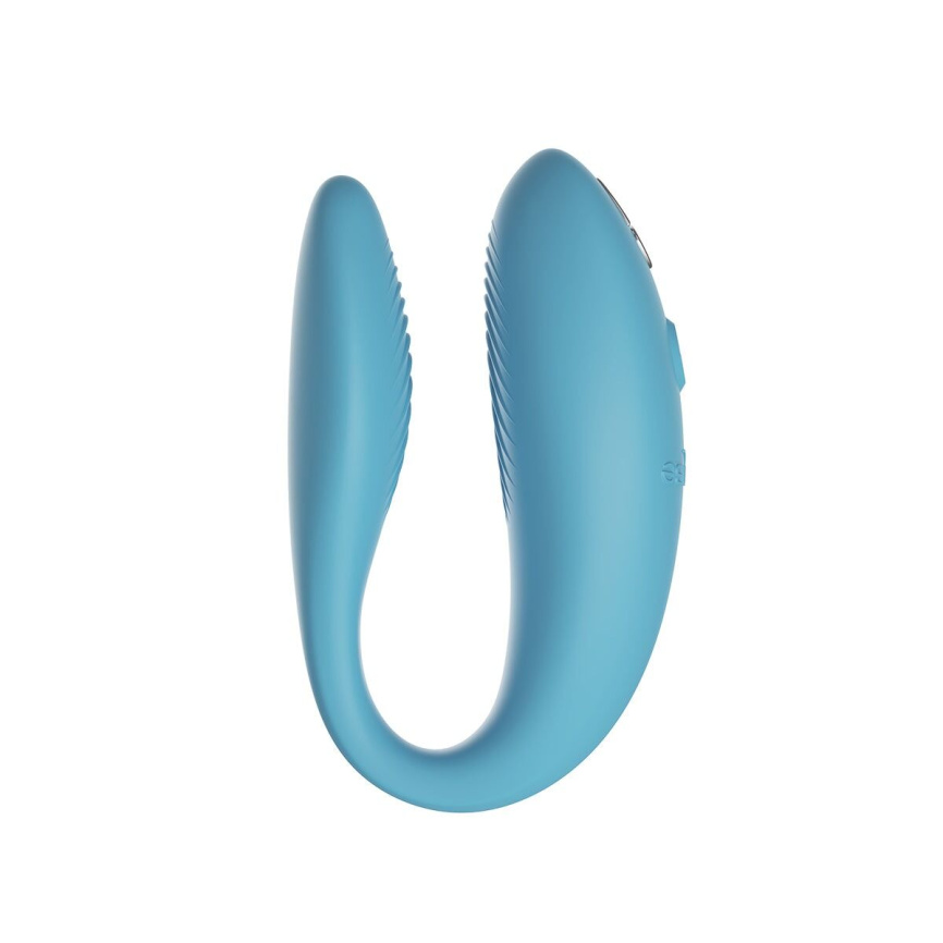 Смарт-вібратор для пар We-Vibe Sync GO Turquoise, тревел-кейс фото 4