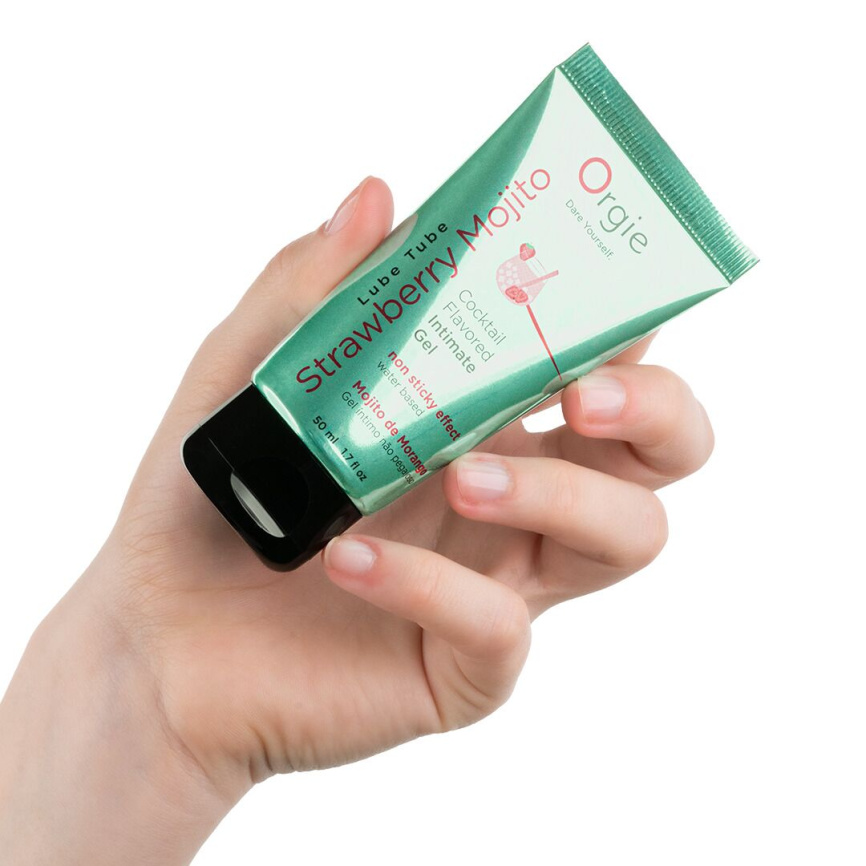 Лубрикант на водній основі Orgie Lube Tube Strawberry Mojito, 50 мл фото 4