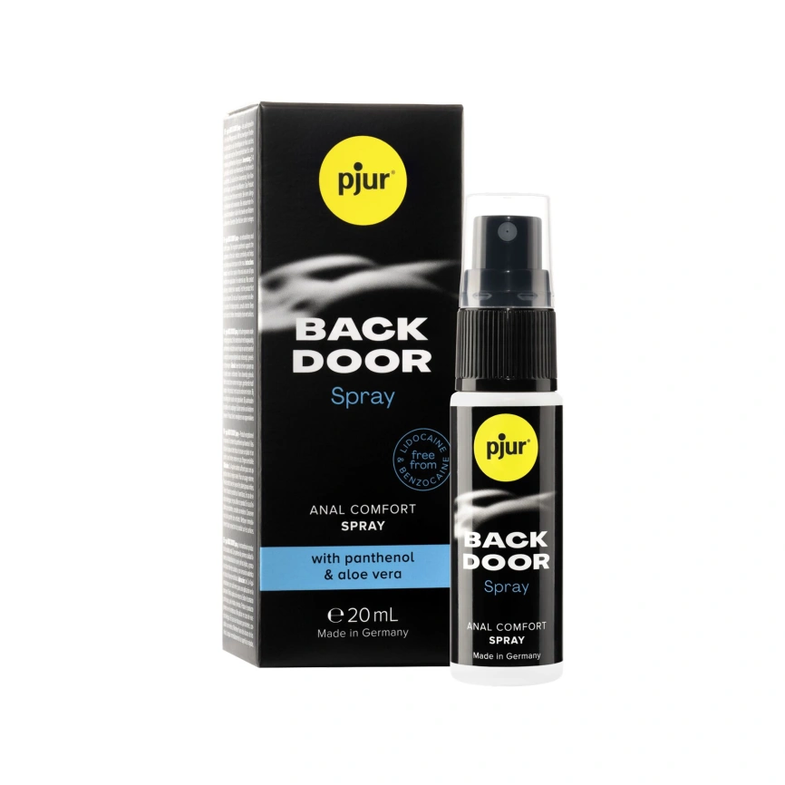 Расслабляющий анальный спрей pjur BACK DOOR spray 20 мл, с пантенолом и алоэ, концентрированный фото 7