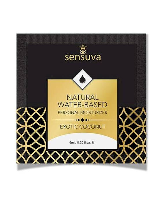 Пробник Sensuva – Natural Water-Based Exotic Coconut (6 мл) фото 1