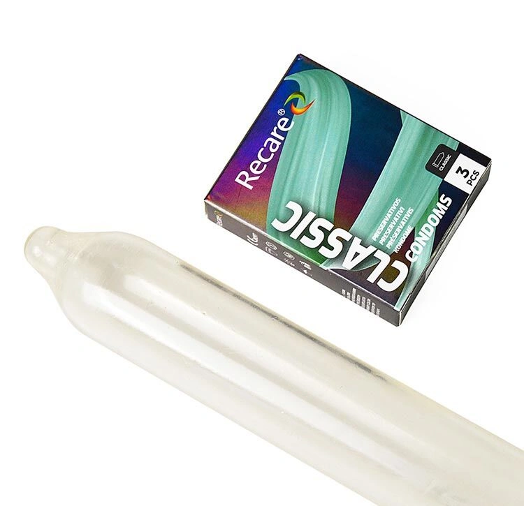 Презервативы Holographic Recare Classic Condoms 3 шт, классические фото 4