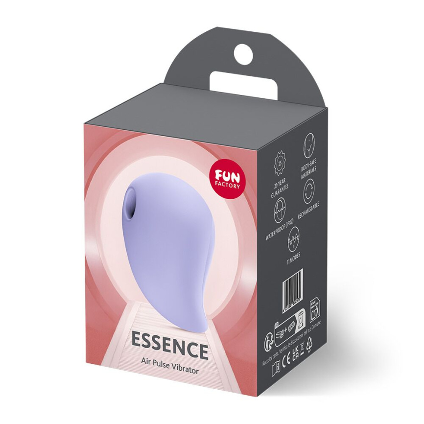 Вакуумний стимулятор Fun Factory Essence Purple, 11 режимів роботи, перезаряджуваний фото 10
