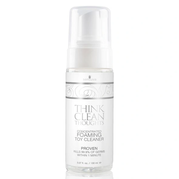 Концентрированная чистящая пенка для игрушек Sensuva Think Clean Thoughts Foaming, 150 мл фото 1