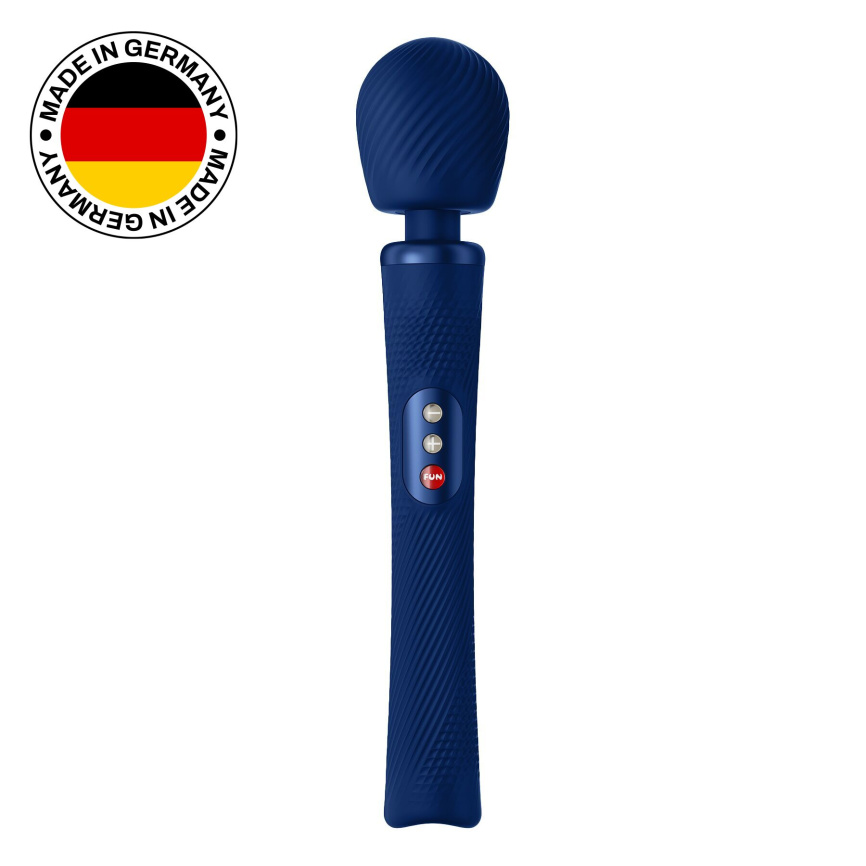 Вібромасажер Fun Factory VIM Vibrating Wand midnight blue, суперпотужний та легкий, до 6 годин роботи фото 10