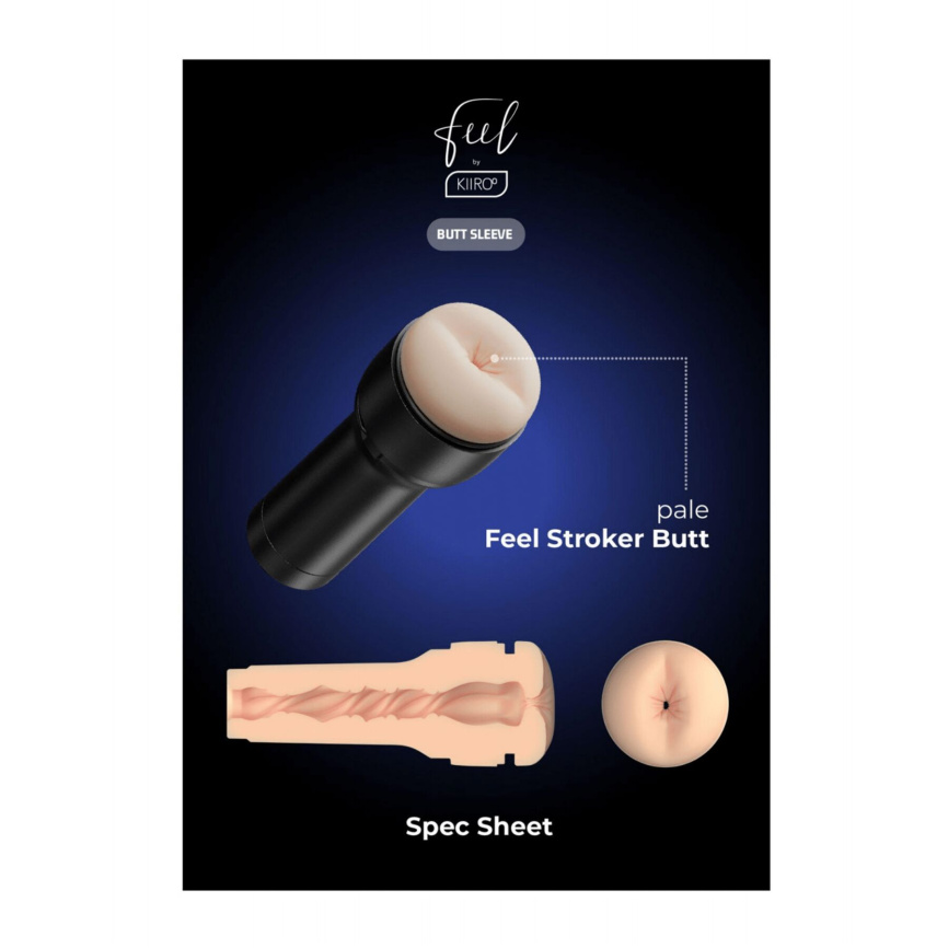 Мастурбатор-попа Kiiroo Feel Stroker Butt Sleeve для секс-машини Kiiroo Keon фото 7