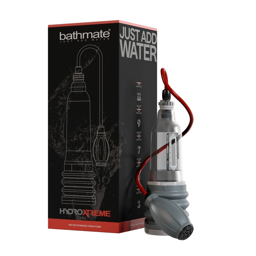 Гидропомпа Bathmate HydroXtreme 5, для члена длиной от 7,5 до 12,5 см, диаметр до 4,5 см фото 8