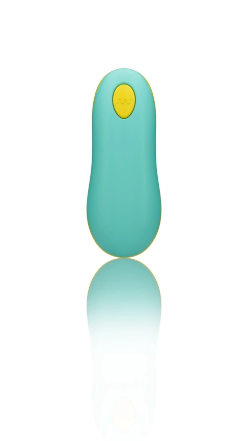 Виброяйцо для точки G с пультом управления Romp Cello Light Teal, водонепроницаемое фото 5