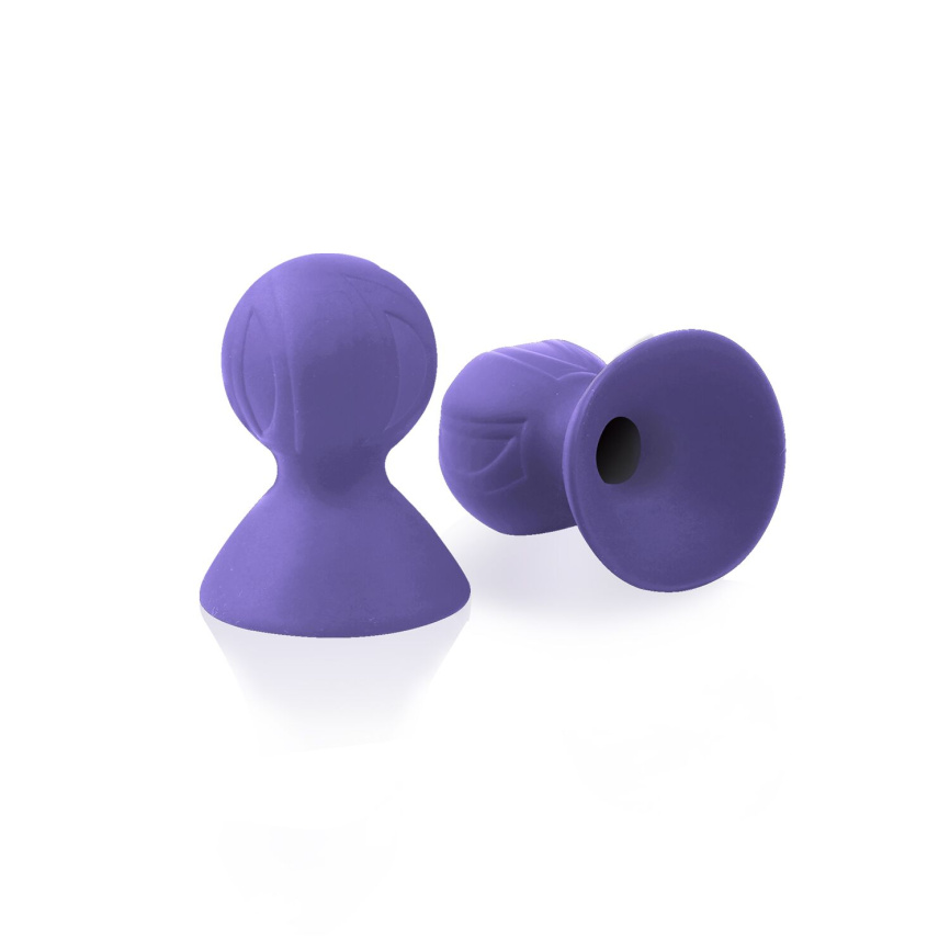 Присоски для сосків Liebe Seele Nipple Suckers Purple, силікон фото 1