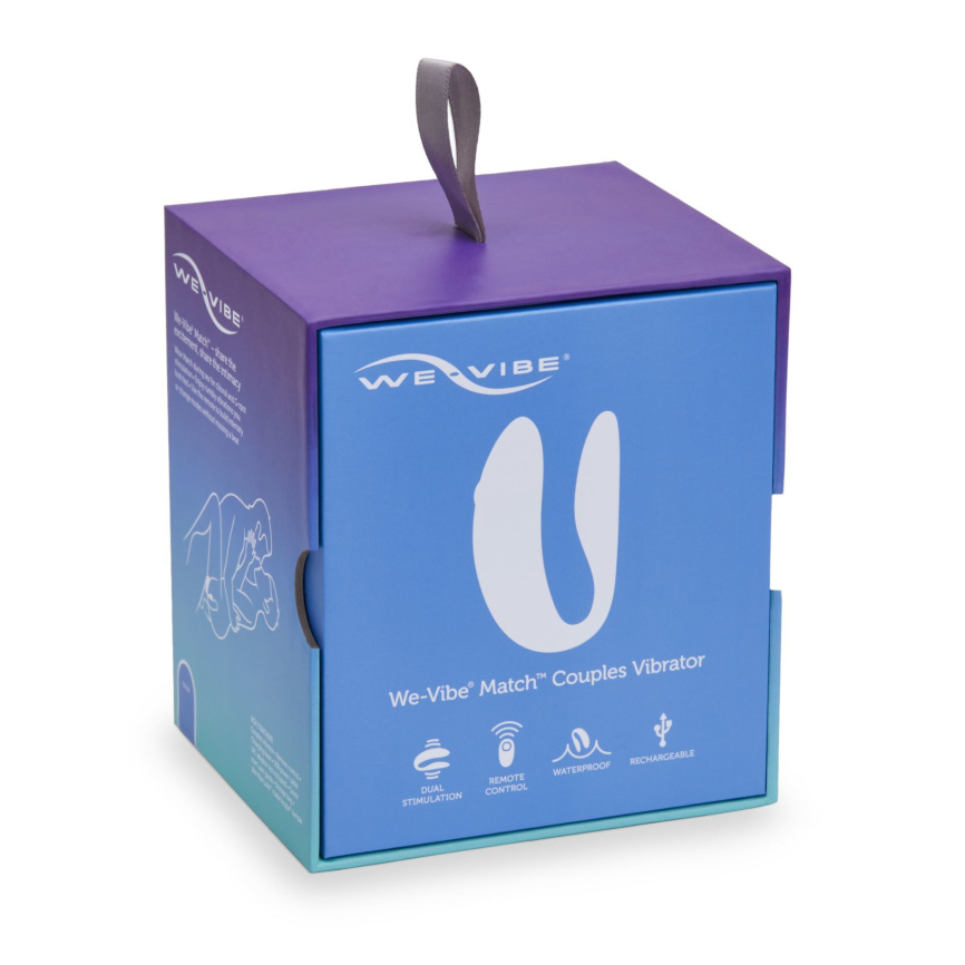 Вібратор для пар We-Vibe Match з пультом ДК фото 12