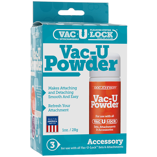 Пудра для кріплення Vac-U-Lock Doc Johnson Vac-U Powder фото 2