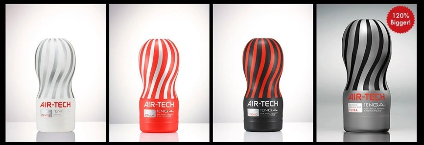Мастурбатор Tenga Air-Tech Gentle, более высокая аэростимуляция и всасывающий эффект фото 8